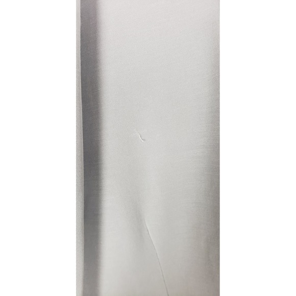 Skies Are Blue Floral Lined Blazer L Jacket Pale Gray Open Front Casual Spring - Picture 10 of 10